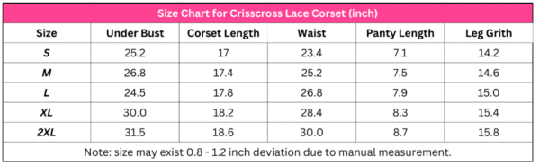 Crisscross Lace Corset - Image 10