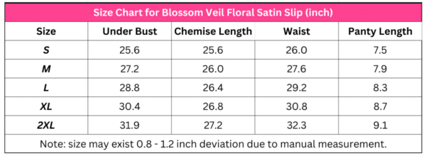 Blossom Veil Floral Satin Slip - Image 6